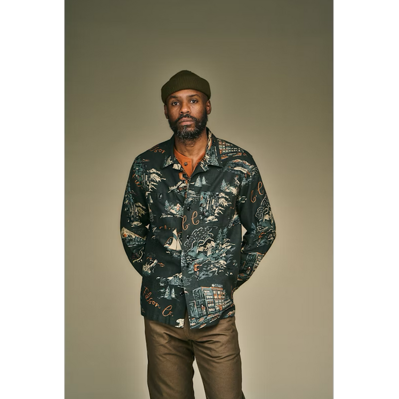 elk dress shirt Elk Heights Camp Shirt The Gold Parrot