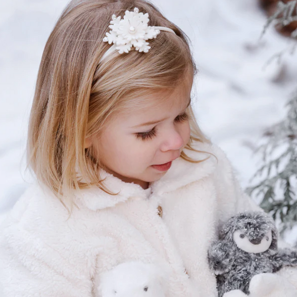 Pearl Snowflake Headband