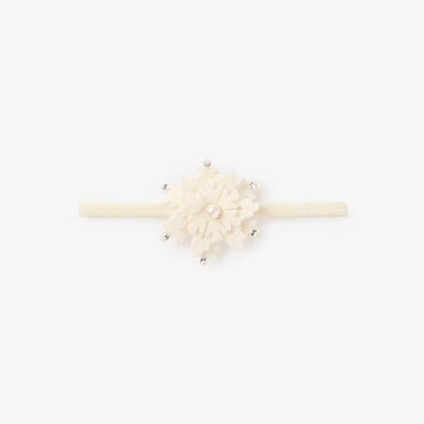 Pearl Snowflake Headband