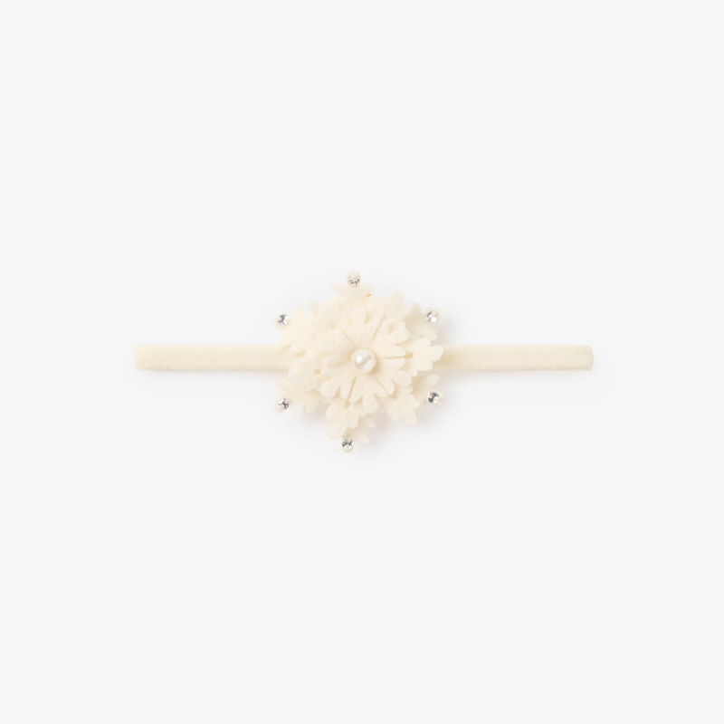 Pearl Snowflake Headband