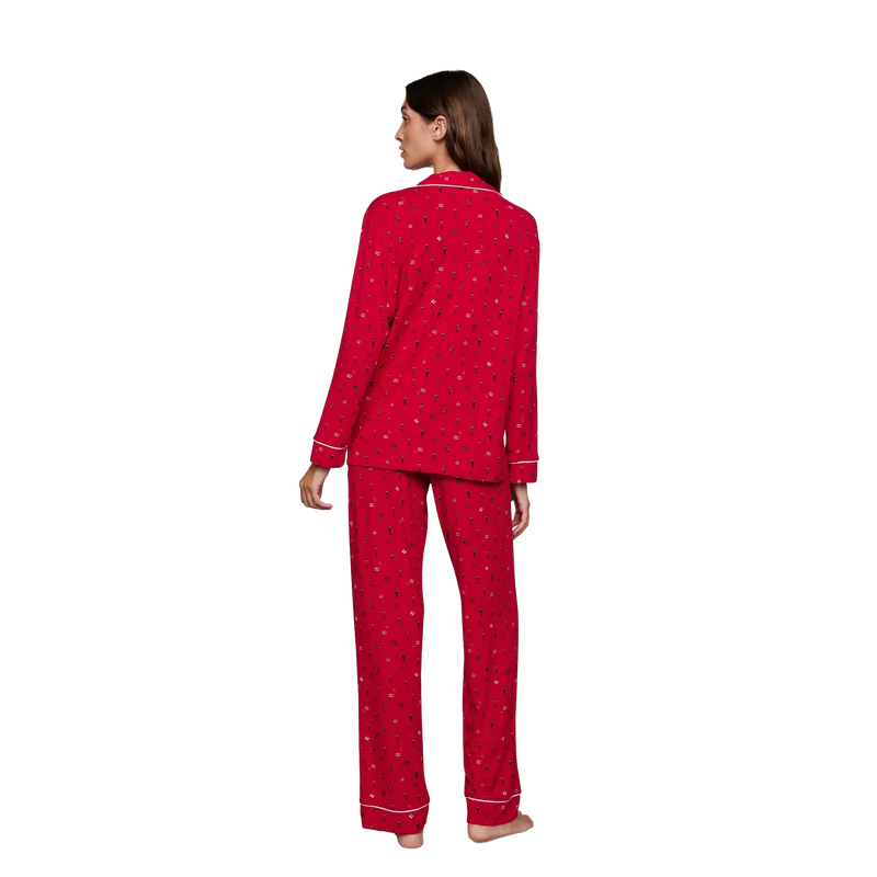 Gisele Printed TENCEL™ Modal Long PJ Set