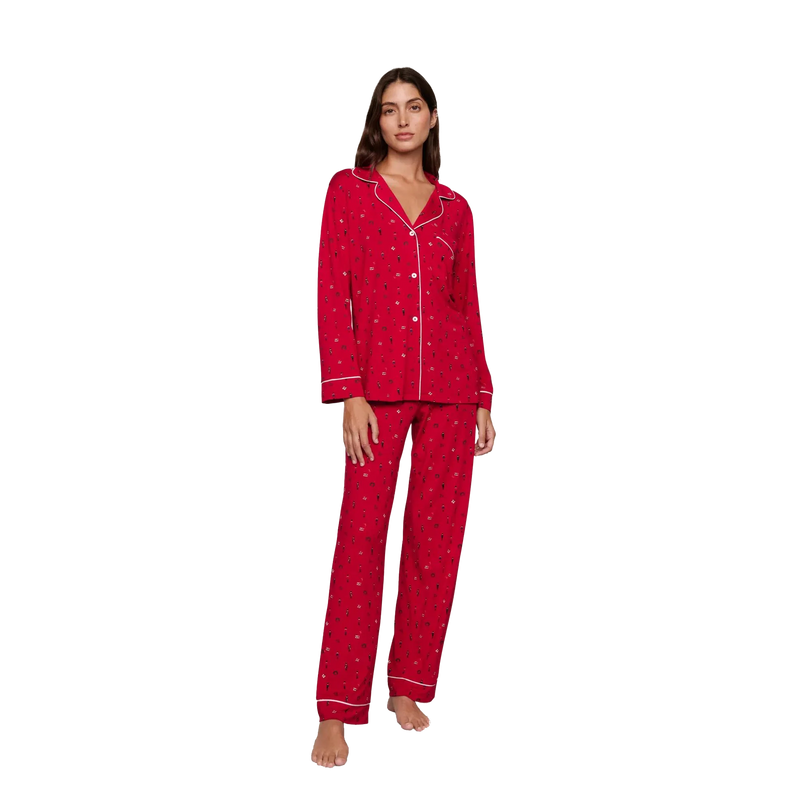 Gisele Printed TENCEL™ Modal Long PJ Set