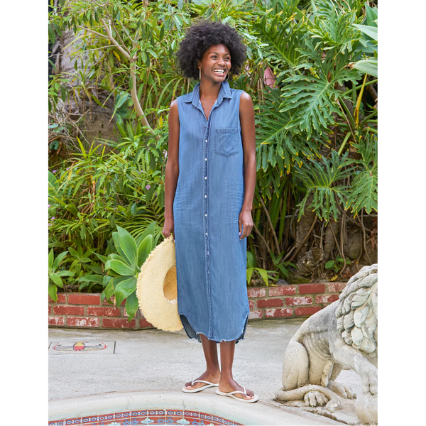 Rory Sleeveless, Maxi Shirtdress