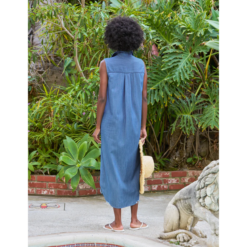 Rory Sleeveless, Maxi Shirtdress