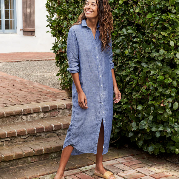Rory Maxi Shirtdress – The Gold Parrot