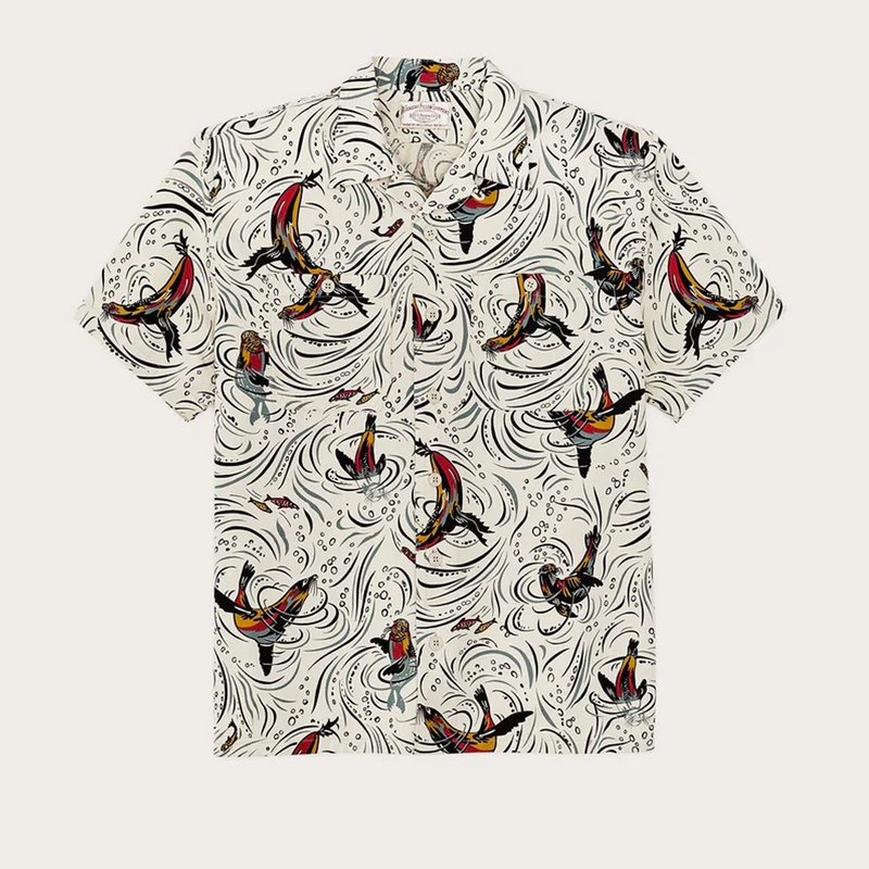 Rustic Short Sleeve Camp Shirt