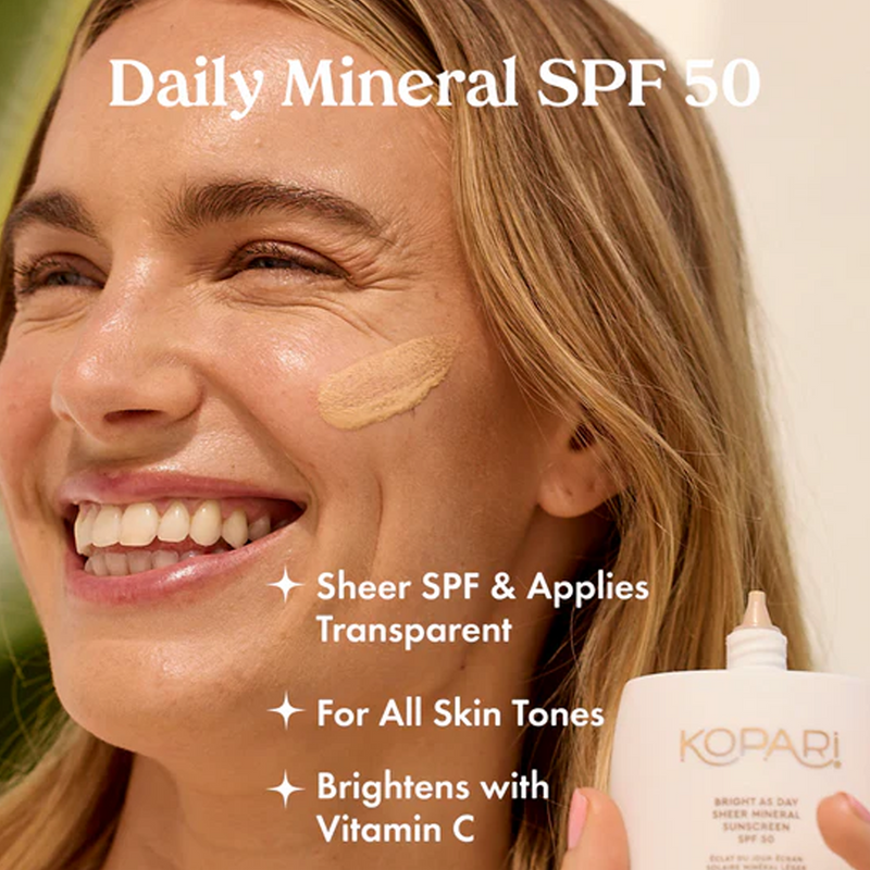 Bright As Day Sheer Mineral Sunscreen SPF 50