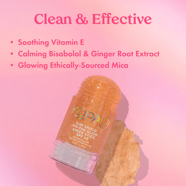 Sun Shield On-The-Glow Sheer Stick Sunscreen SPF 40
