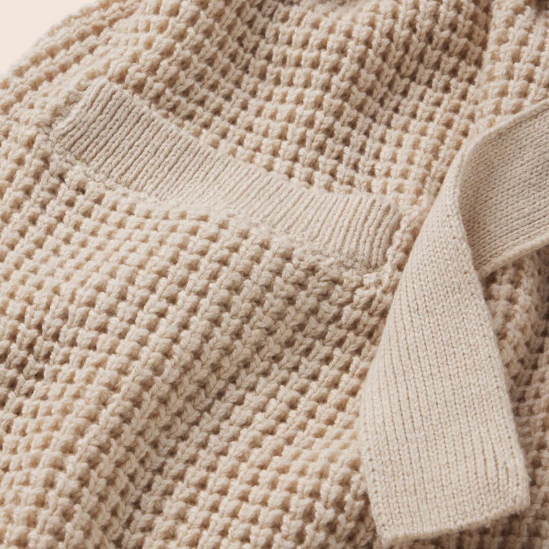 Recycled Sweater Short Wrap