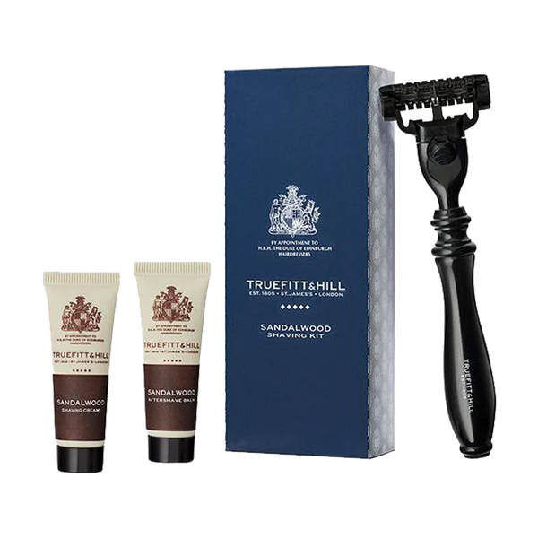 Sandalwood Shaving Kit Travel Set