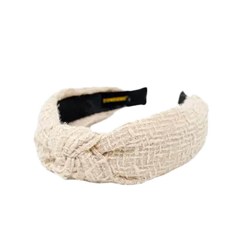 Tweed Knotted Headband