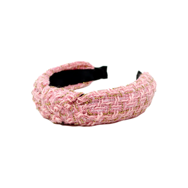 Tweed Knotted Headband