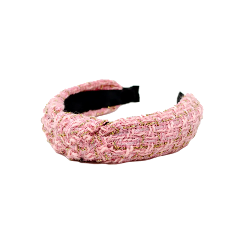 Tweed Knotted Headband