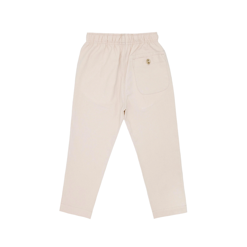 Boys Tan Twill Pants