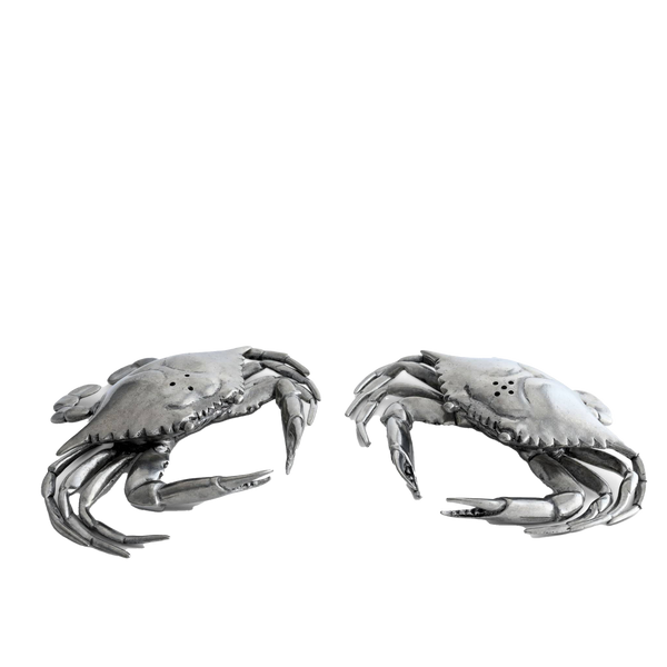 Pewter Blue Crabs Salt & Pepper Set