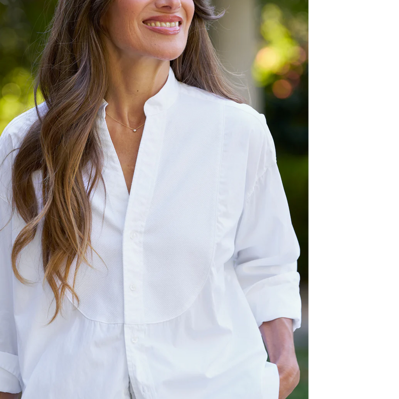 VICTORIA, Italian Tuxedo Shirt
