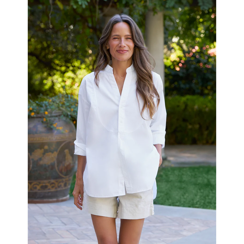 VICTORIA, Italian Tuxedo Shirt