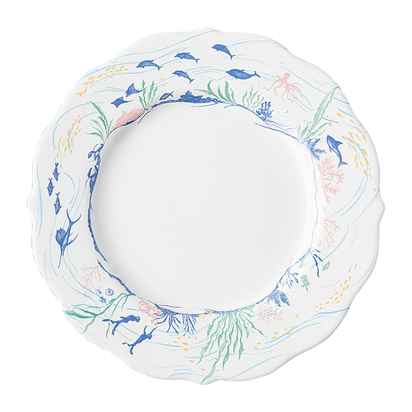 Country Estate Seaside Dinner Plate