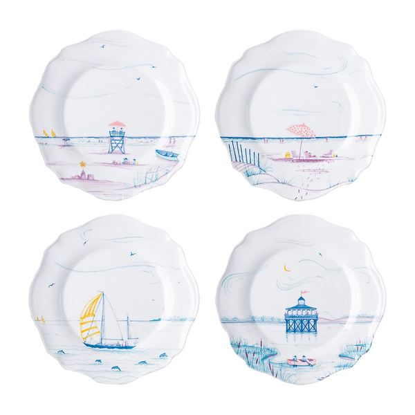 Country Estate Seaside Assorted Party Plates