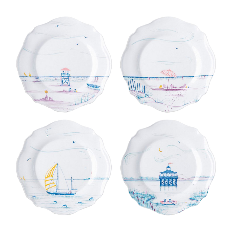 Country Estate Seaside Assorted Party Plates