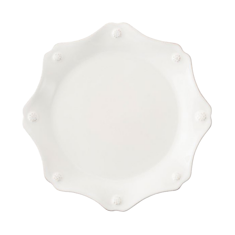 9" Berry & Thread Scallop Dessert/Salad Plate