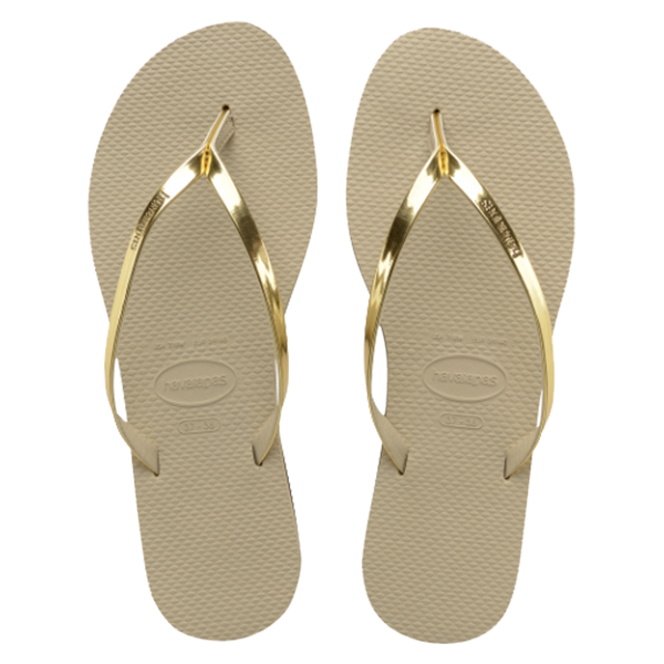 You Metallic Sandal