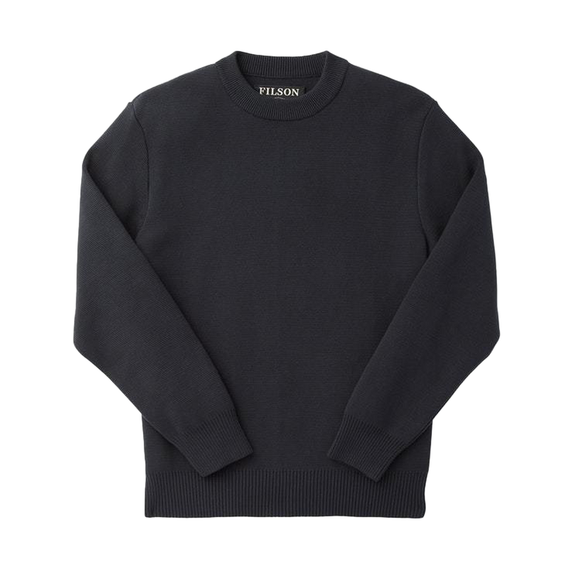 Cotton Crewneck Guide Sweater
