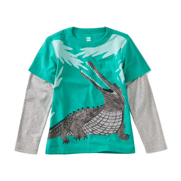 Croc Star Layered Graphic Tee