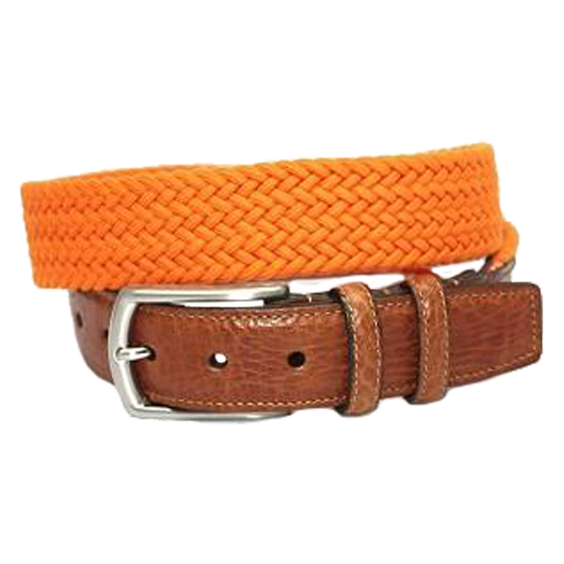 Italian Woven Cotton Elastic Belt