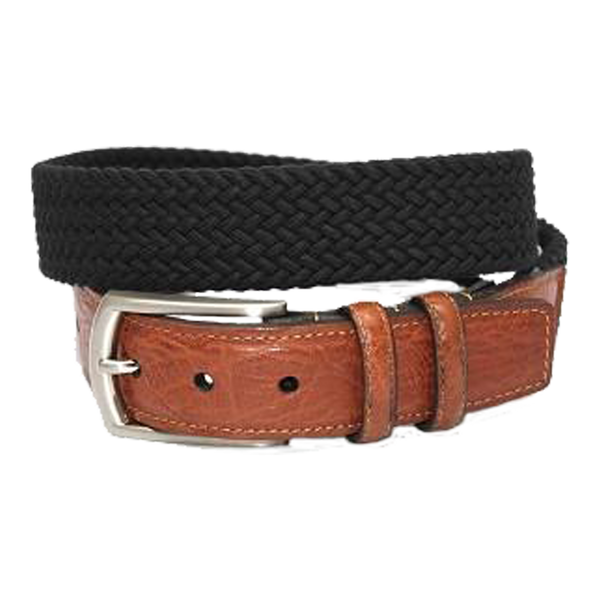 Italian Woven Cotton Elastic Belt
