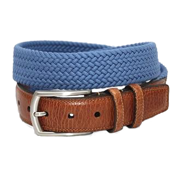 Italian Woven Cotton Elastic Belt