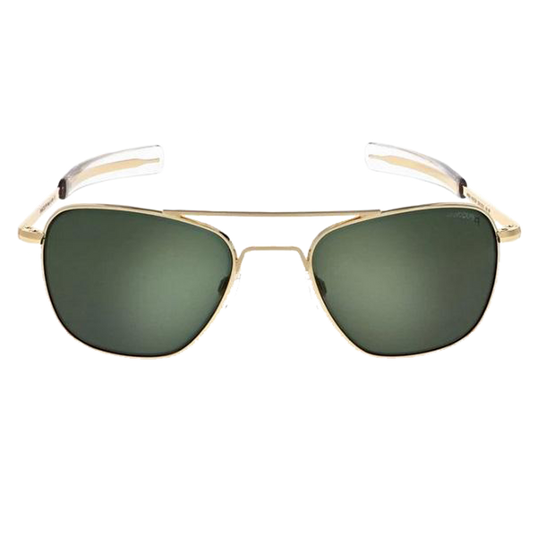 Aviator 58mm 23K Gold Skytec P American Gray