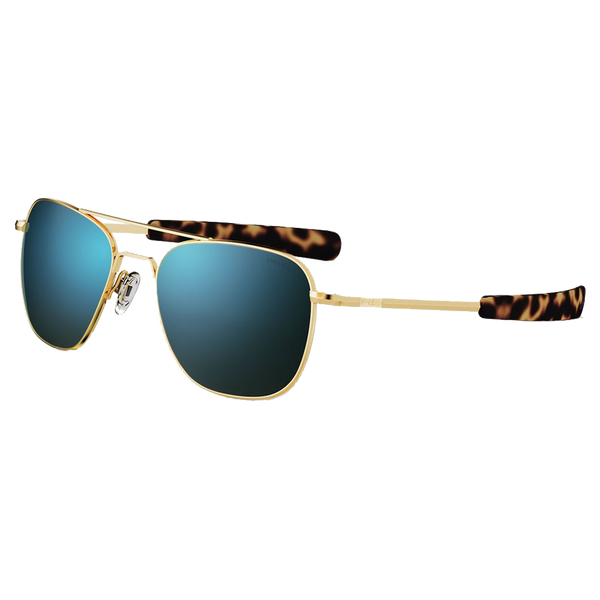 AVIATOR SkyTec™ Polarized Cobalt - 23k Gold