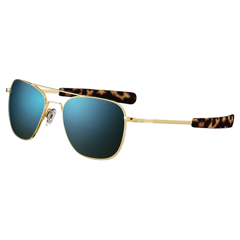 AVIATOR SkyTec™ Polarized Cobalt - 23k Gold