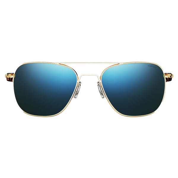 AVIATOR SkyTec™ Polarized Cobalt - 23k Gold