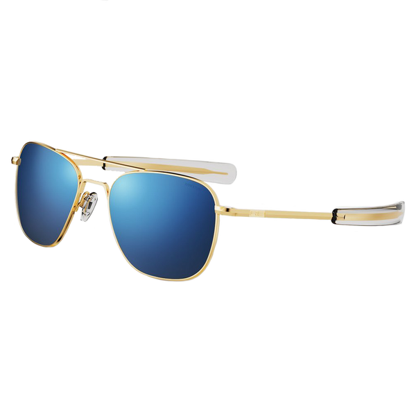 AVIATOR SkyForce™ Polarized Atlantic Blue - 23k Gold
