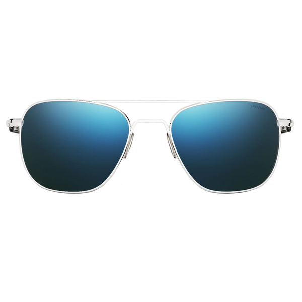 AVIATOR SkyTec™ Polarized Cobalt - 23k White Gold