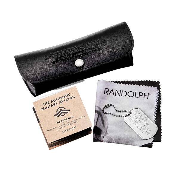 Aviator SkyTec™ Glass American Gray 23k Gold MILITARY SPECIAL EDITION