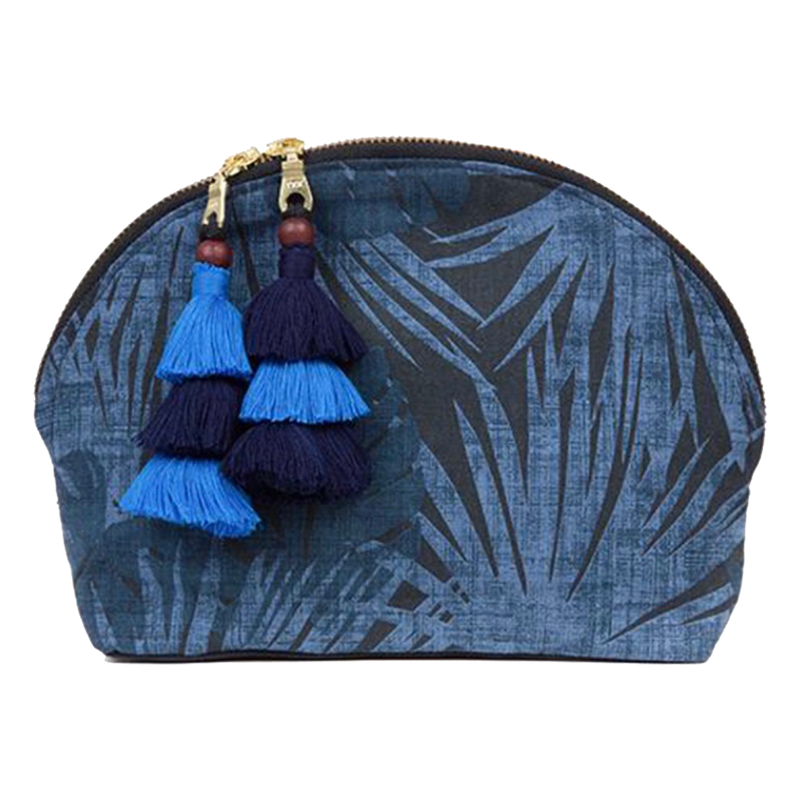 JADEtribe Palm Pattern Clutch
