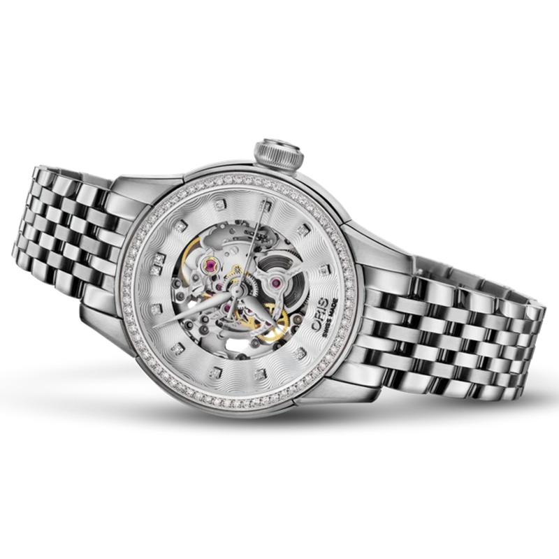 Oris Artelier Skeleton Diamonds
