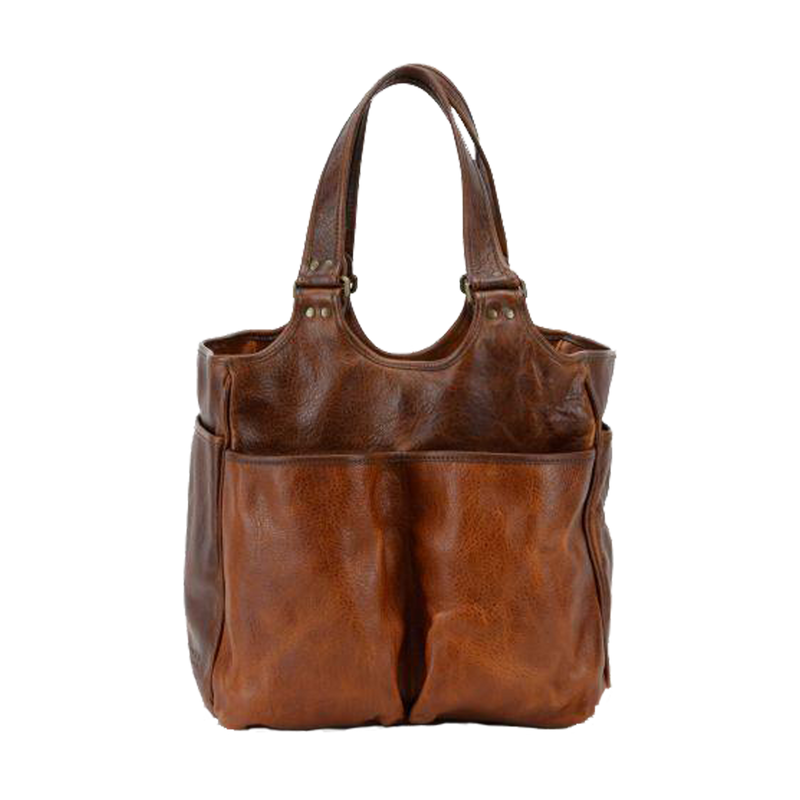 BELLE PICNIC TOTE TITAN MILLED HONEY