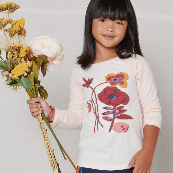 Blomma Raglan Graphic Tee