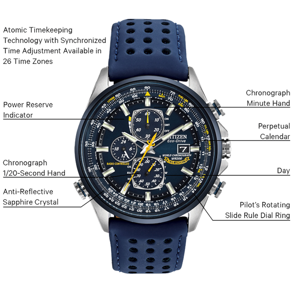 CITIZEN WORLD CHRONOGRAPH A-T