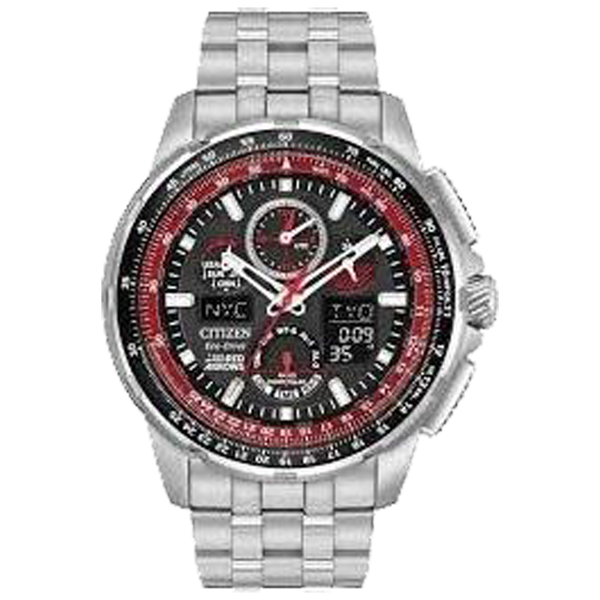 CITIZEN MEN ECO WR200 SSB BRAC BLCHK