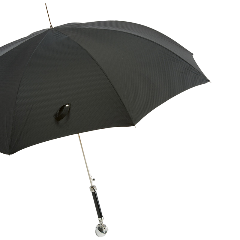 Black Umbrella with Claw Handle