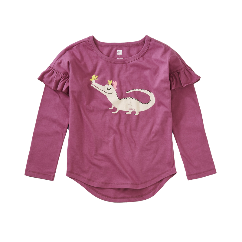 Kind Caiman Ruffle Tee