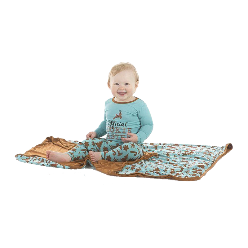 Long Sleeve Pajama Set in Christmas Cookies
