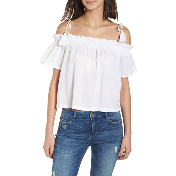 Cornelia Cold-Shoulder Top