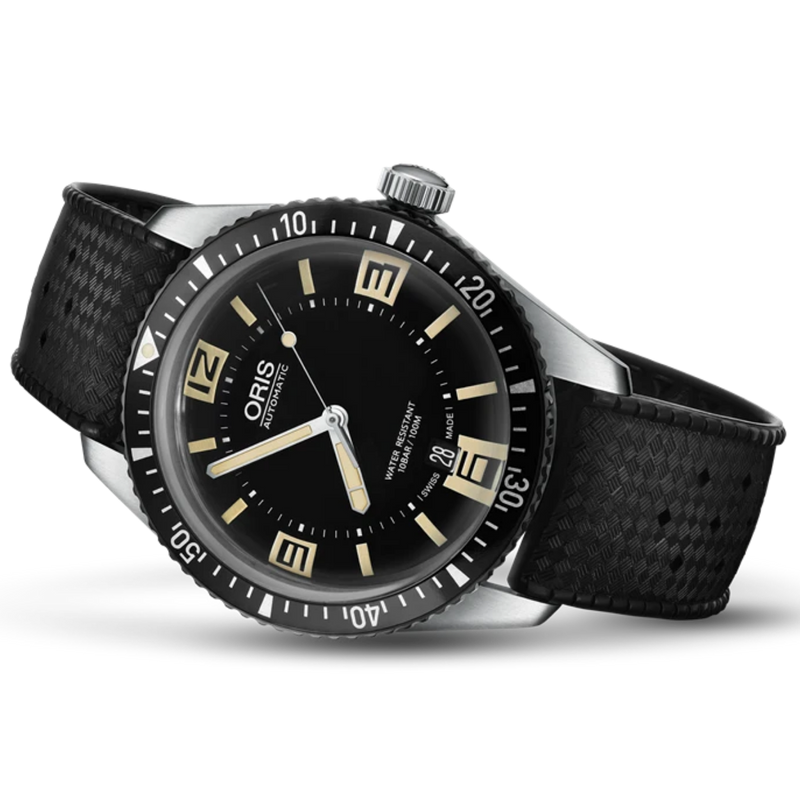 Oris Diver 65, Black Dial 40mm Black RS