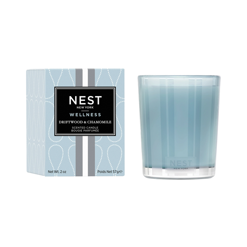 Driftwood & Chamomile Votive Candle